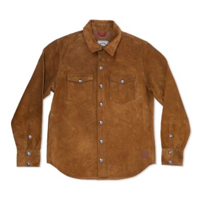 Best Iron & Resin Iron & Resin Buffalo Suede Fence Shirt Brown