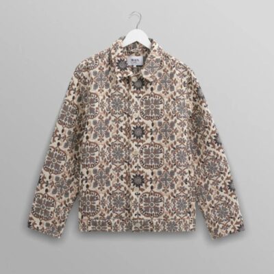 Hot Wax London Wax London Iggy Jacket Mosaic Quilt Brown