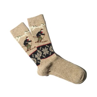 Online Anonymousism Japan Anonymousism Japan Ski Socks – Beige Biege