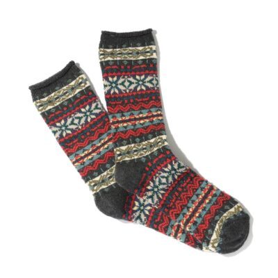 New Anonymousism Japan Anonymousism Japan 15158700 Fairisle Sock Grey