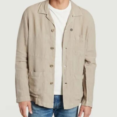 Clearance  Hartford Hartford Perry Pat Linen Workwear Jacket