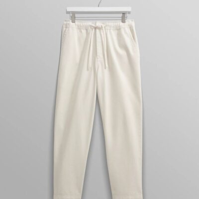 Hot Wax London Wax London Kurt Trouser Off White Heavy Twill