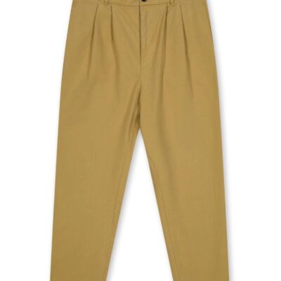 Best Outland Outland France Pantalon Double Pleat Oversized Trouser Beige