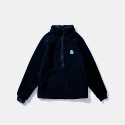 New Edmmond Studios Edmmond Studios Fleece Pullover – Globe Navy