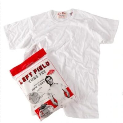 Online Left Field NYC Left Field Tube Tee 2 Pack ( Crew) *** Will Shrink To Spec After Cold Wash Hot Dry. White