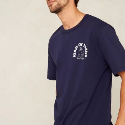 Hot Kings Of Indigo Kings Of Indigo Sargon Azulon Sushi T-Shirt Navy