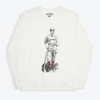 Wholesale Peck & Snyder Peck & Snyder Red Stockings Sweatshirt Off White