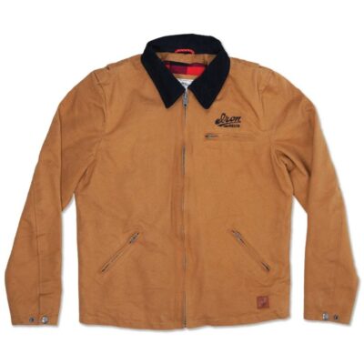 Best Iron & Resin Iron & Resin Service Jacket – Cognac Brown