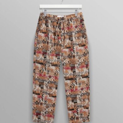 Clearance  Working Title Wax London Aztec Iggy Trouser Caramel