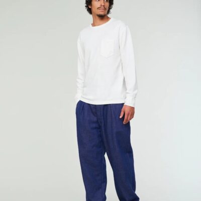 Clearance  Eat Dust Eat Dust Maharajah Chino Preston Fixe Indigo Blue