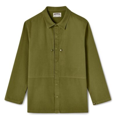 Best Admiral Admiral Sporting Goods Deacon Herringbone Overshirt – Hone Green