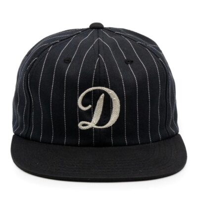 New H W Dog & Co H W Dog & Co D Stripe Baseball Cap / Black