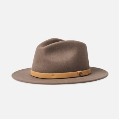 Wholesale Brixton Brixton Messer Fedora – Desert Palm Brown