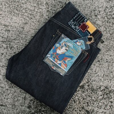 Wholesale NBDN Nbdn Undefeated Zero Hachiko Heavy Weight 18Oz Jean (Size Up X2) Navy