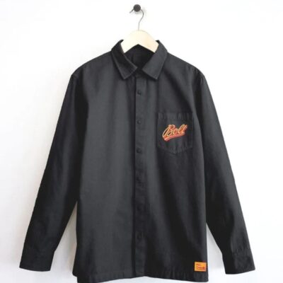 Wholesale M.C.Overalls Mc Overalls X Bolt London Logo Overshirt Black