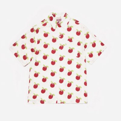 New Dubbleware Dubbleware Quincy Apple Short Sleeve Shirt Red